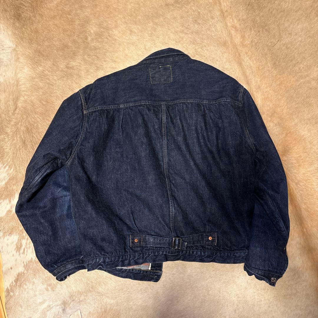 希少サイズ50 TCBジーンズ　30s Tバック ライニング付きデニムジャケット