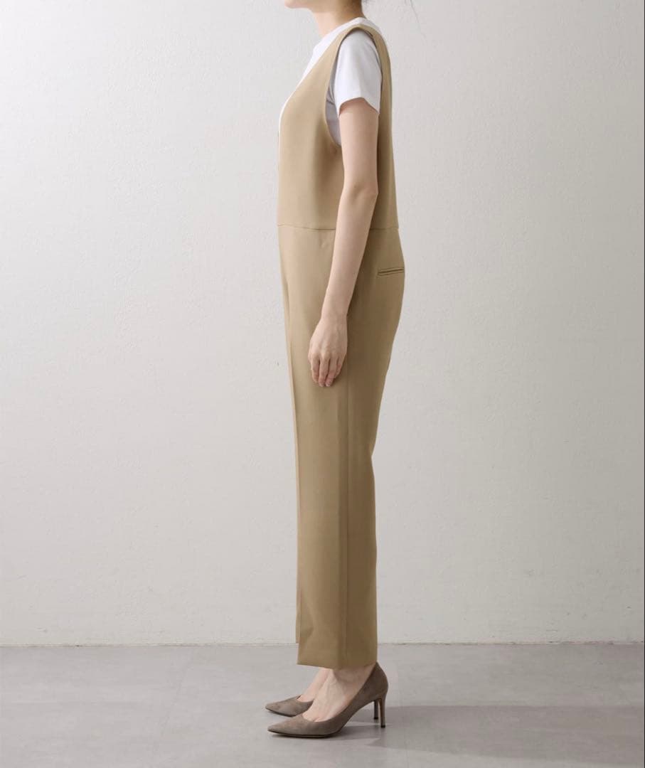 Whim Gazette 【インフルエンサーコラボ】ダブルフェイスサロペット