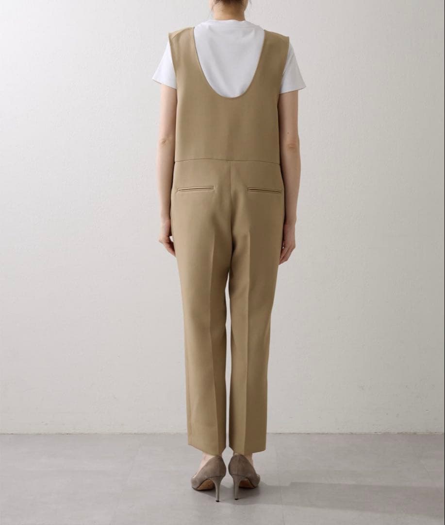 Whim Gazette 【インフルエンサーコラボ】ダブルフェイスサロペット