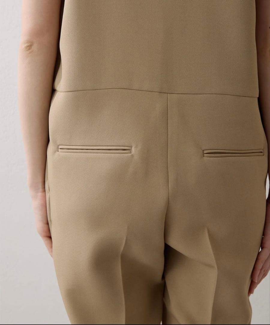 Whim Gazette 【インフルエンサーコラボ】ダブルフェイスサロペット