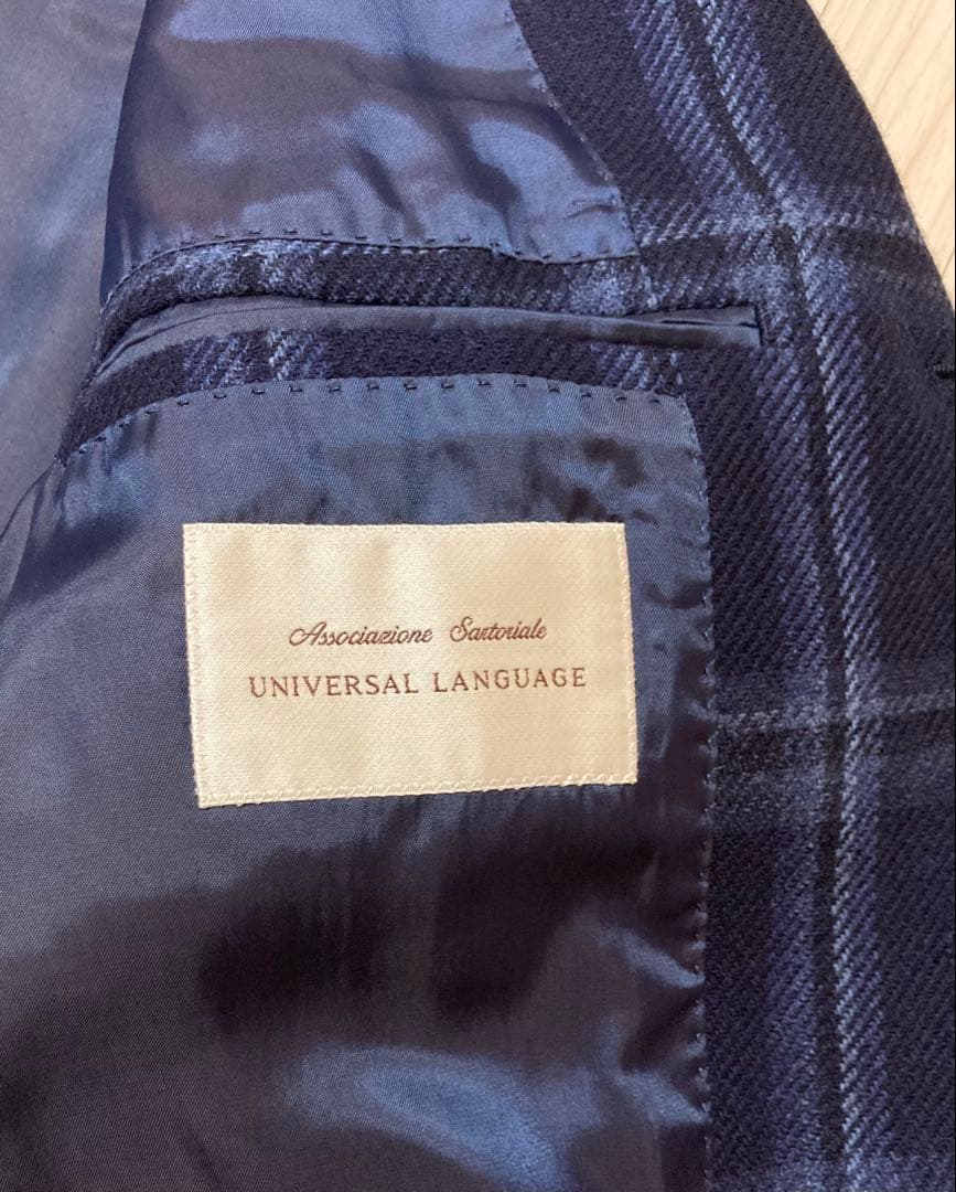 【一日限定値下げ！】美品！ユニバーサルランゲージ カノニコ テーラードジャケット