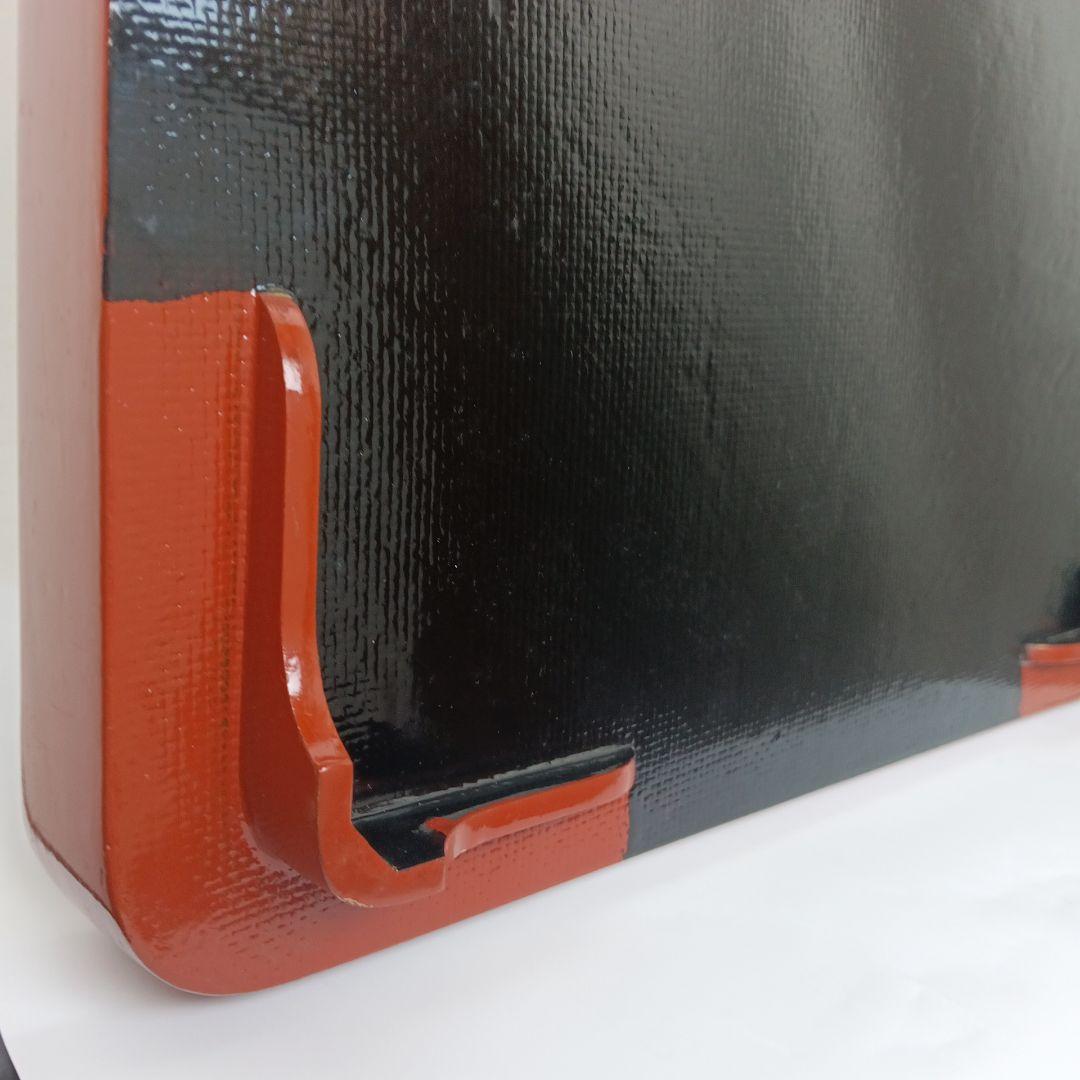 専用です！レトロ 本漆塗り お膳　足付き　4客　 寒冷紗張り