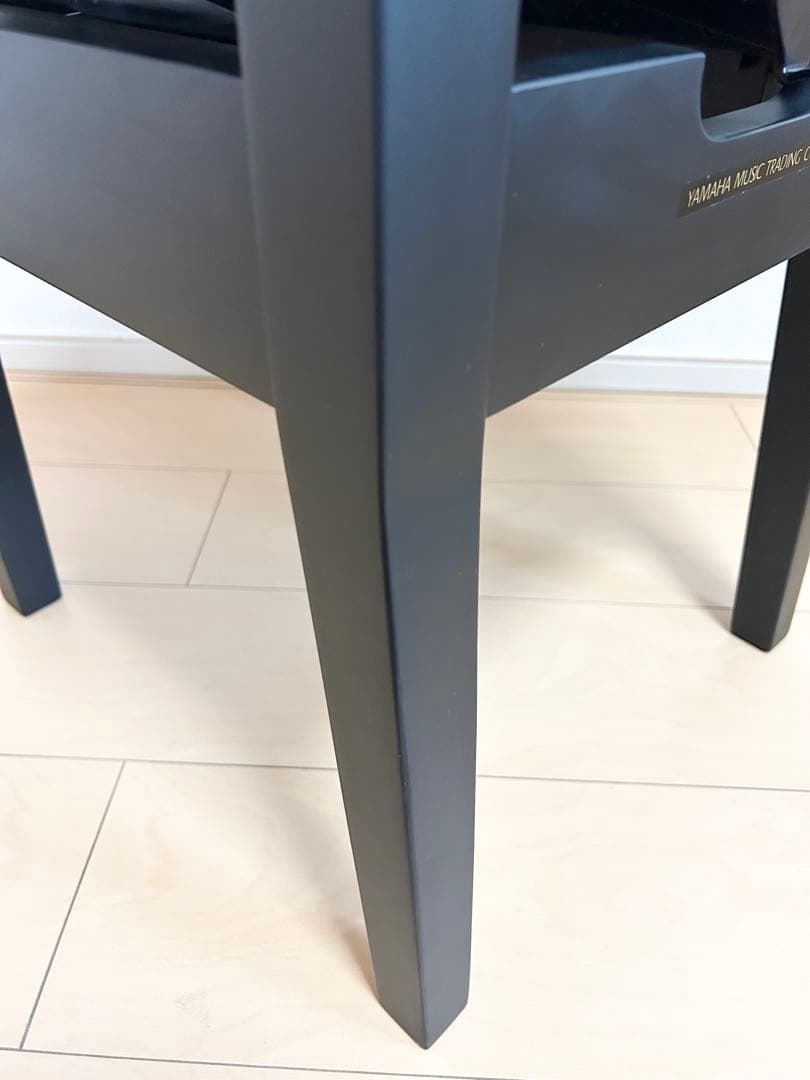 【YAMAHA】No5A トムソン椅子　半艶塗装　ピアノ椅子　美品　黒