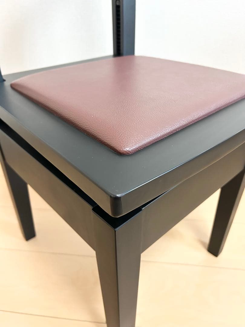 【YAMAHA】No5A トムソン椅子　半艶塗装　ピアノ椅子　美品　黒