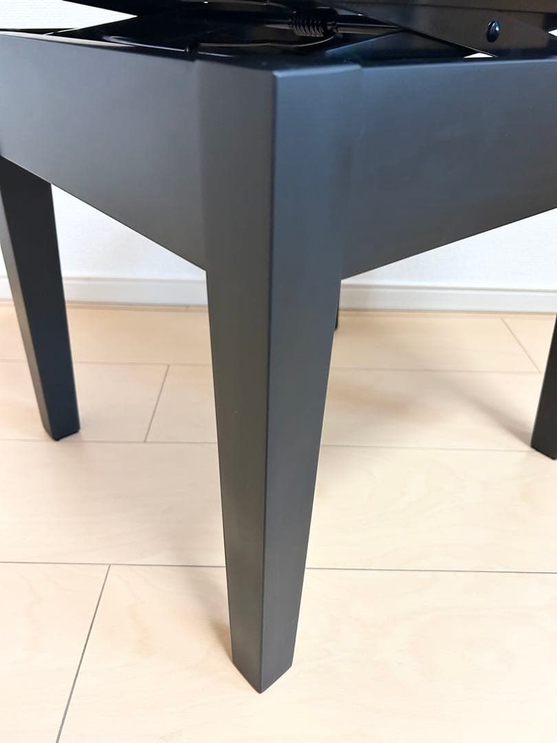 【YAMAHA】No5A トムソン椅子　半艶塗装　ピアノ椅子　美品　黒