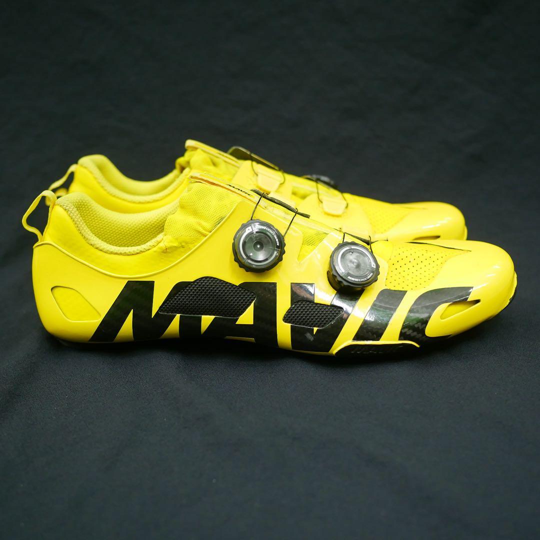 74%オフ 選手支給品 Mavic コメットアルチメイト 最高級カーボンシューズ