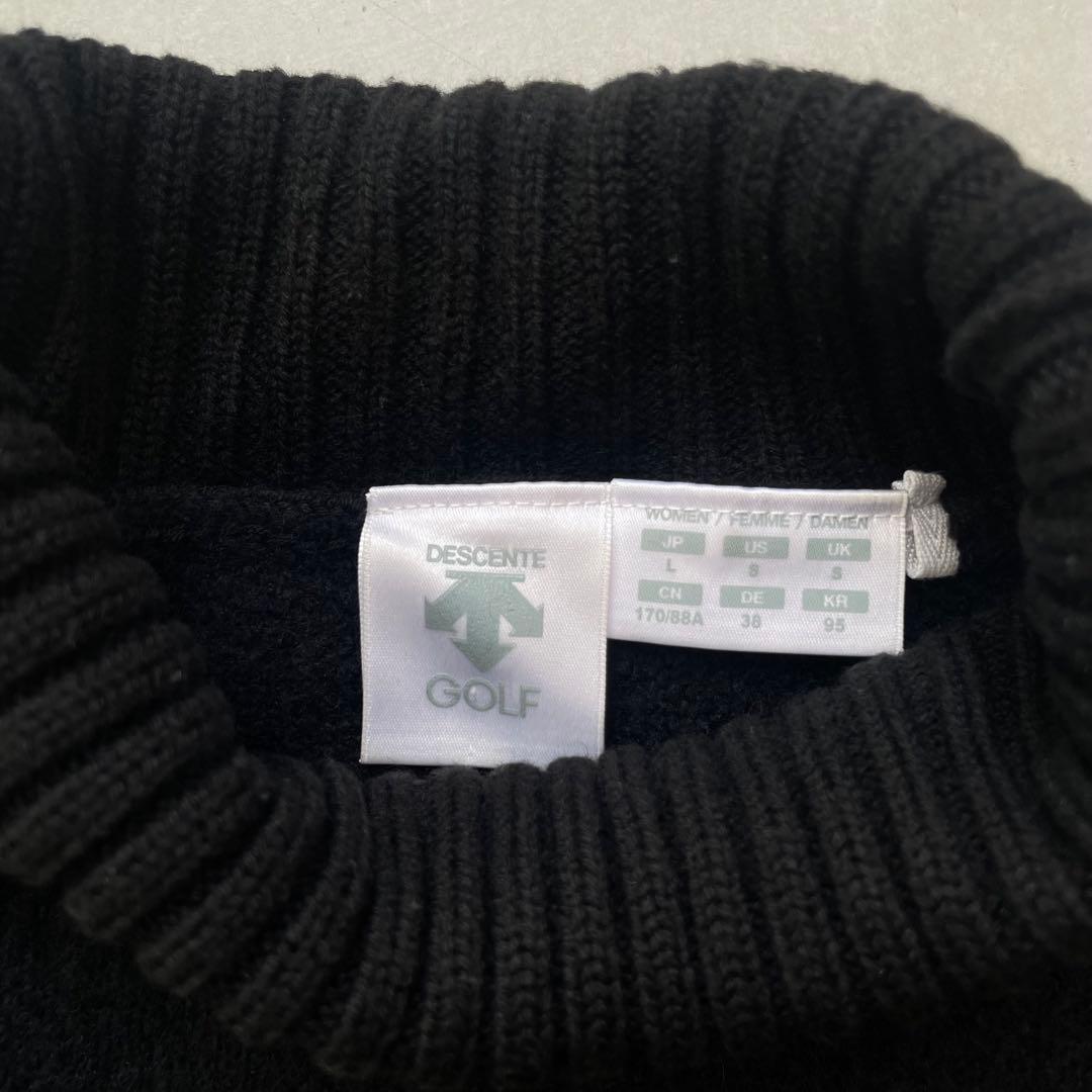 DESCENTE GOLF デサントゴルフ クリスタルコレクション セーター L
