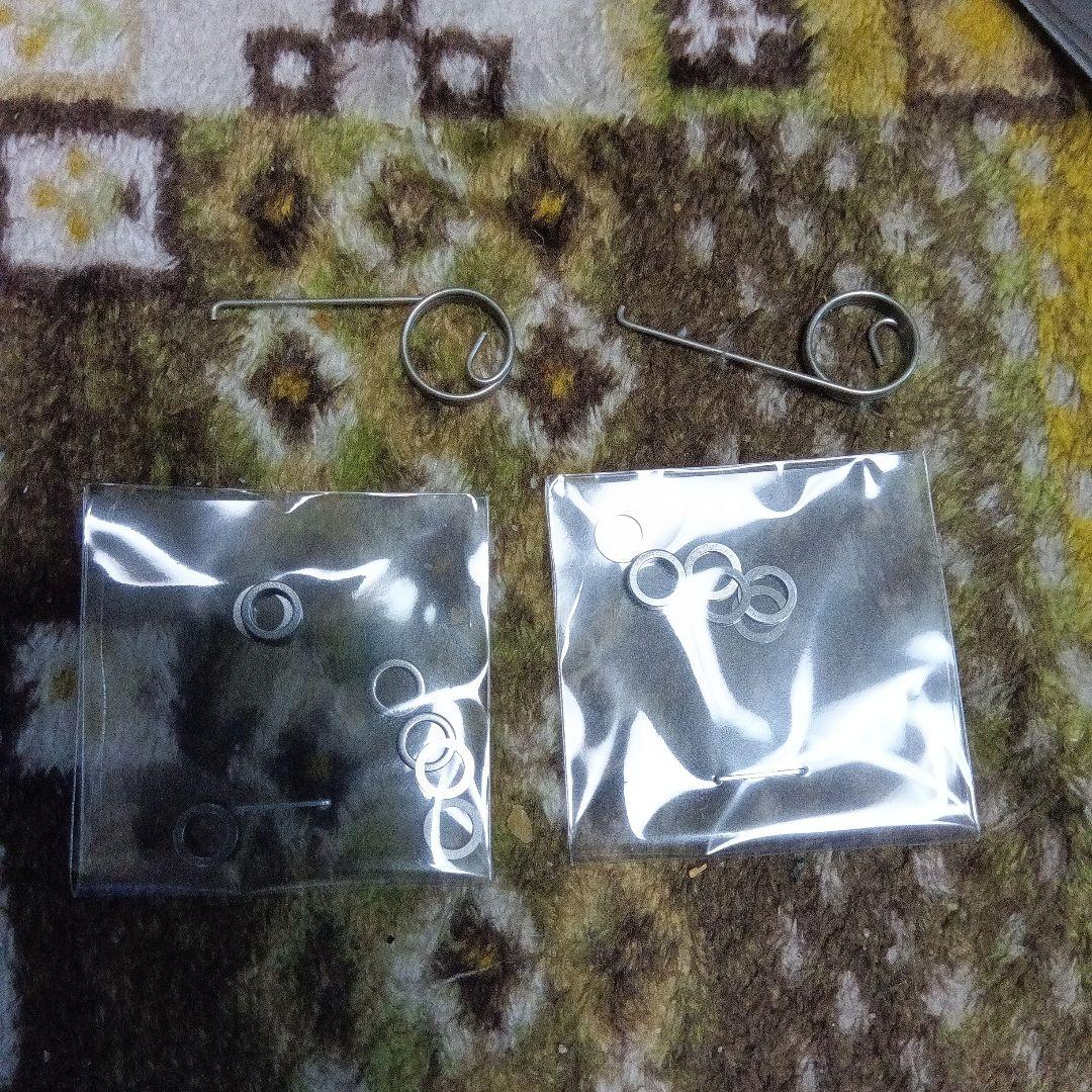 メガテック　リブレ　ef30チタンカスタムノブ　２個