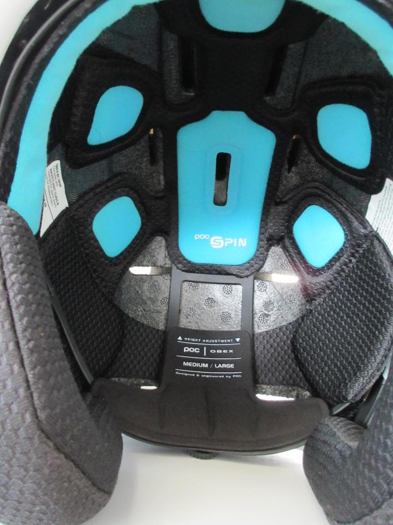 ポックPOC OBex BC SPIN ヘルメット 55-58 M-L ホワイト