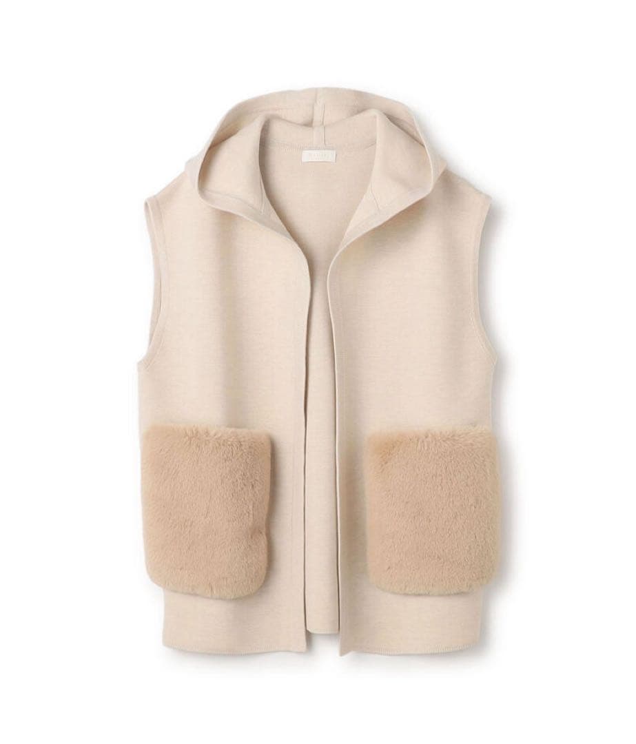 Ballsey ウールポリエステルミラノリブ フーディジレ 未使用 完売品