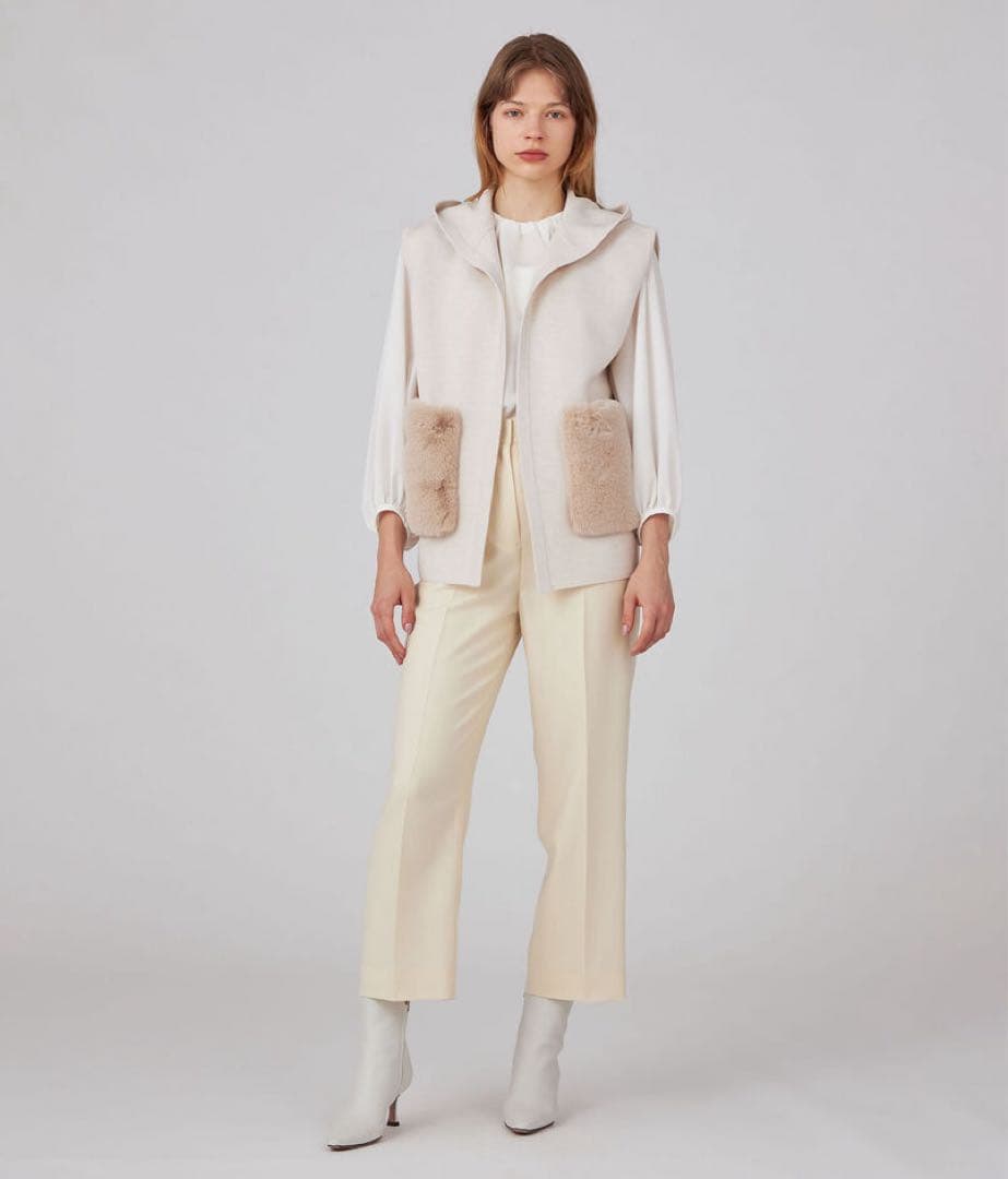 Ballsey ウールポリエステルミラノリブ フーディジレ 未使用 完売品