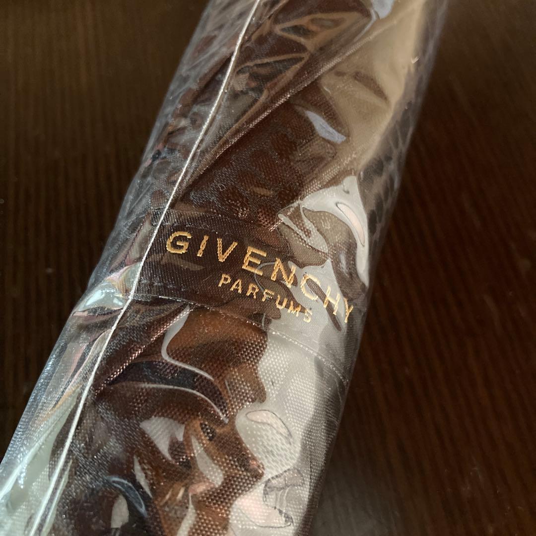 【新品未使用】GIVENCHY クロコダイル柄　アンブレラ 傘 ジバンシー　黒