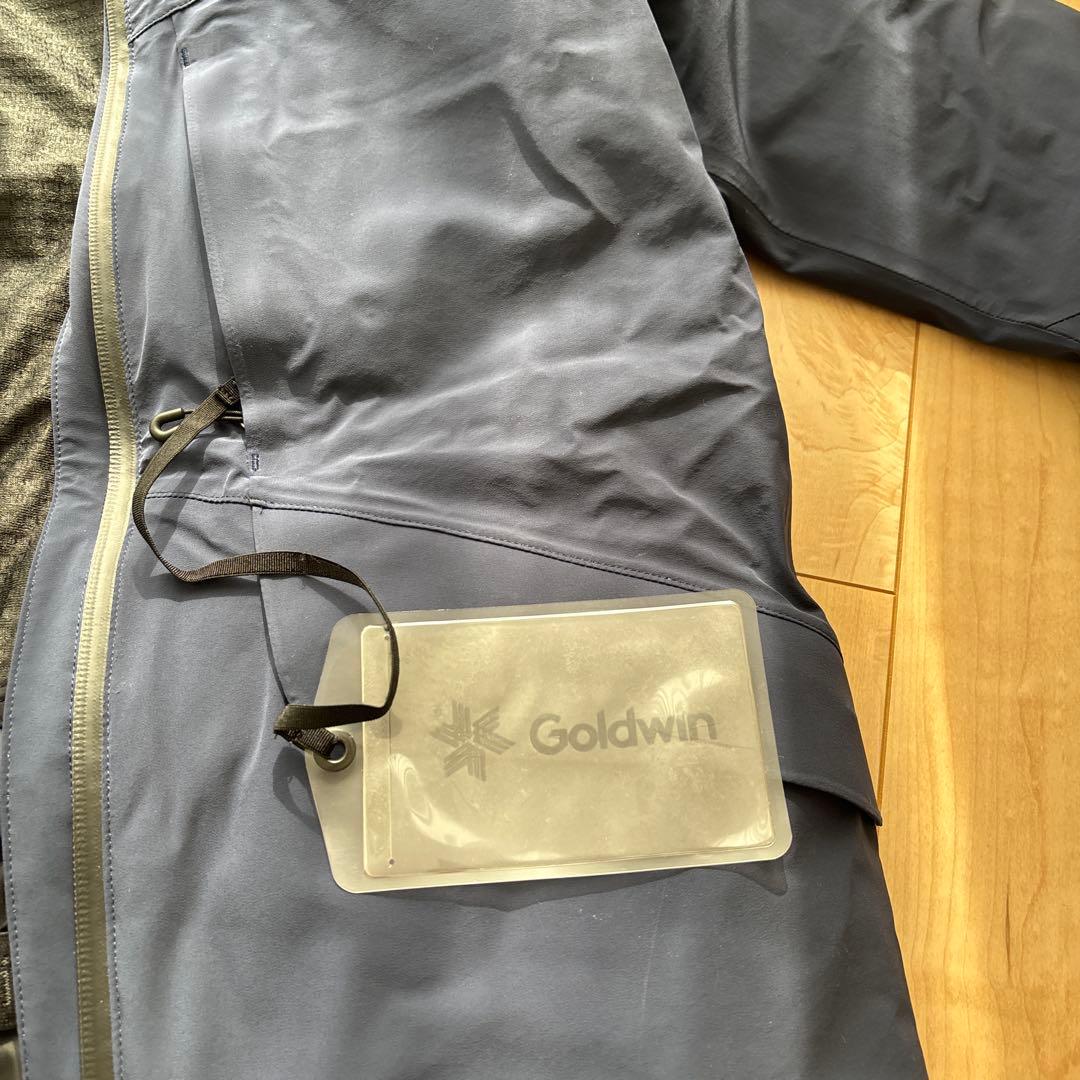 【美品】Goldwinスキーウェア ジャケットslim サイズS ネイビー