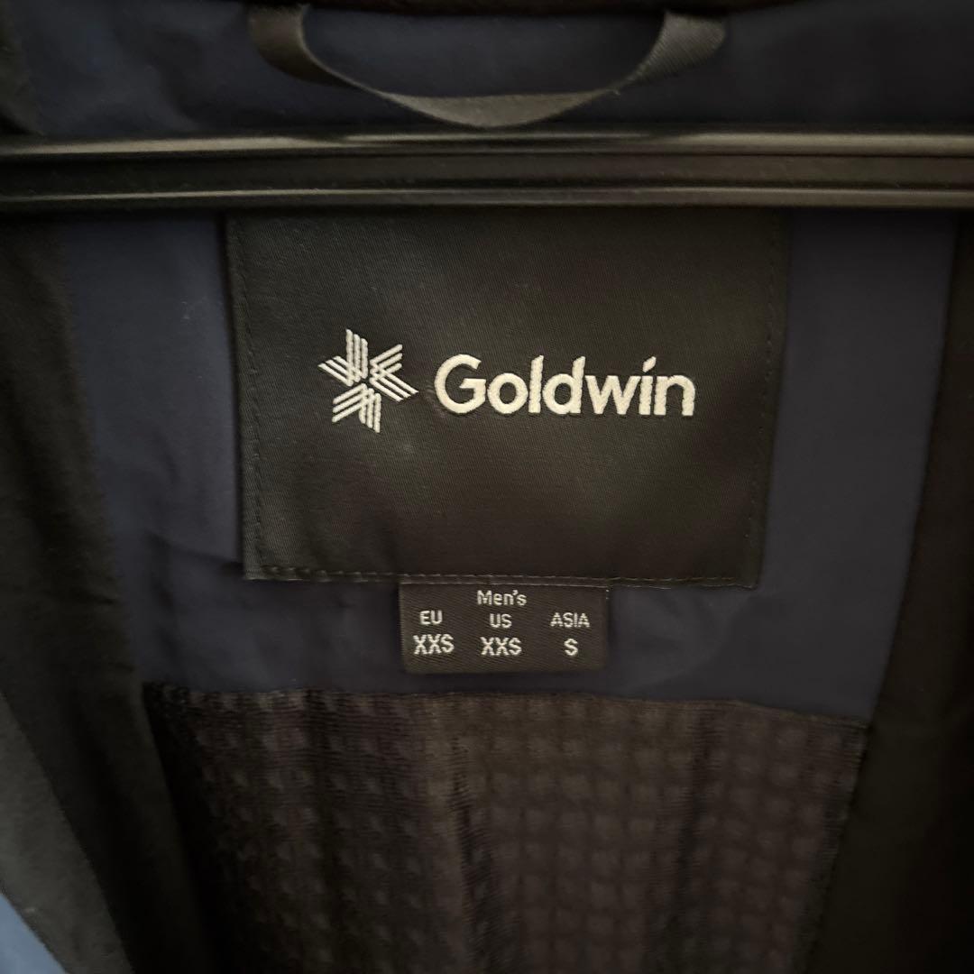 【美品】Goldwinスキーウェア ジャケットslim サイズS ネイビー
