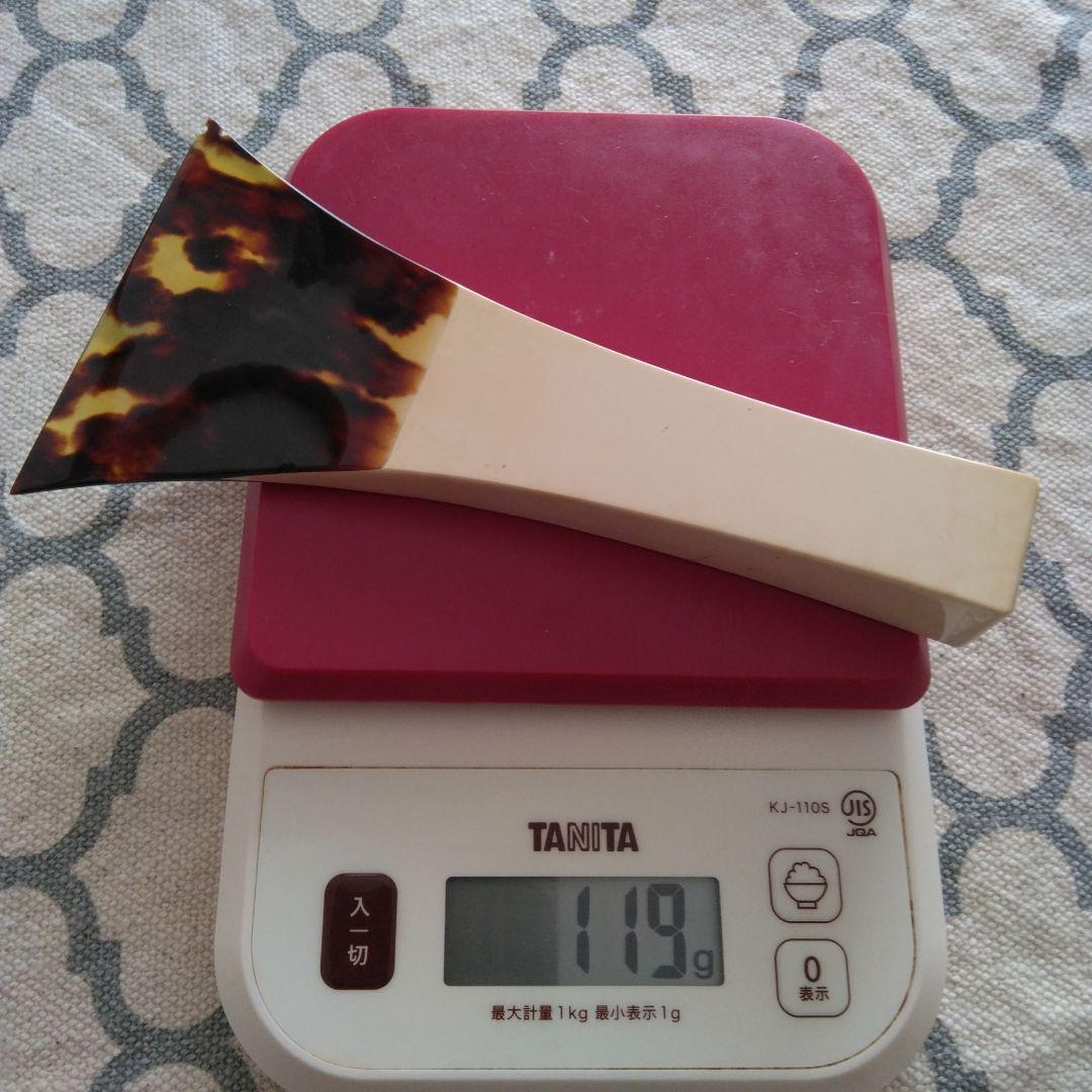 ジャンク本鼈甲三味線バチセット 4本