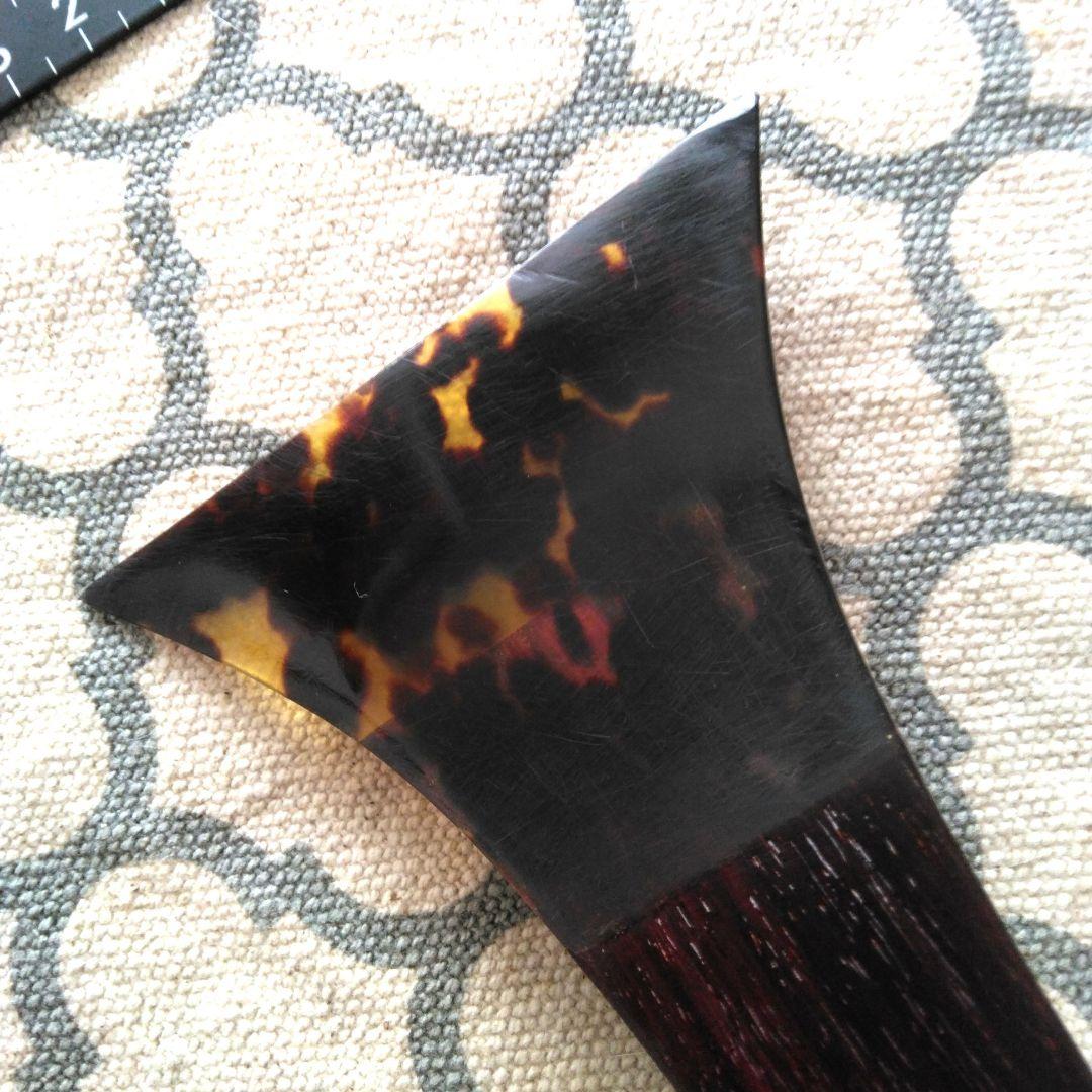 ジャンク本鼈甲三味線バチセット 4本