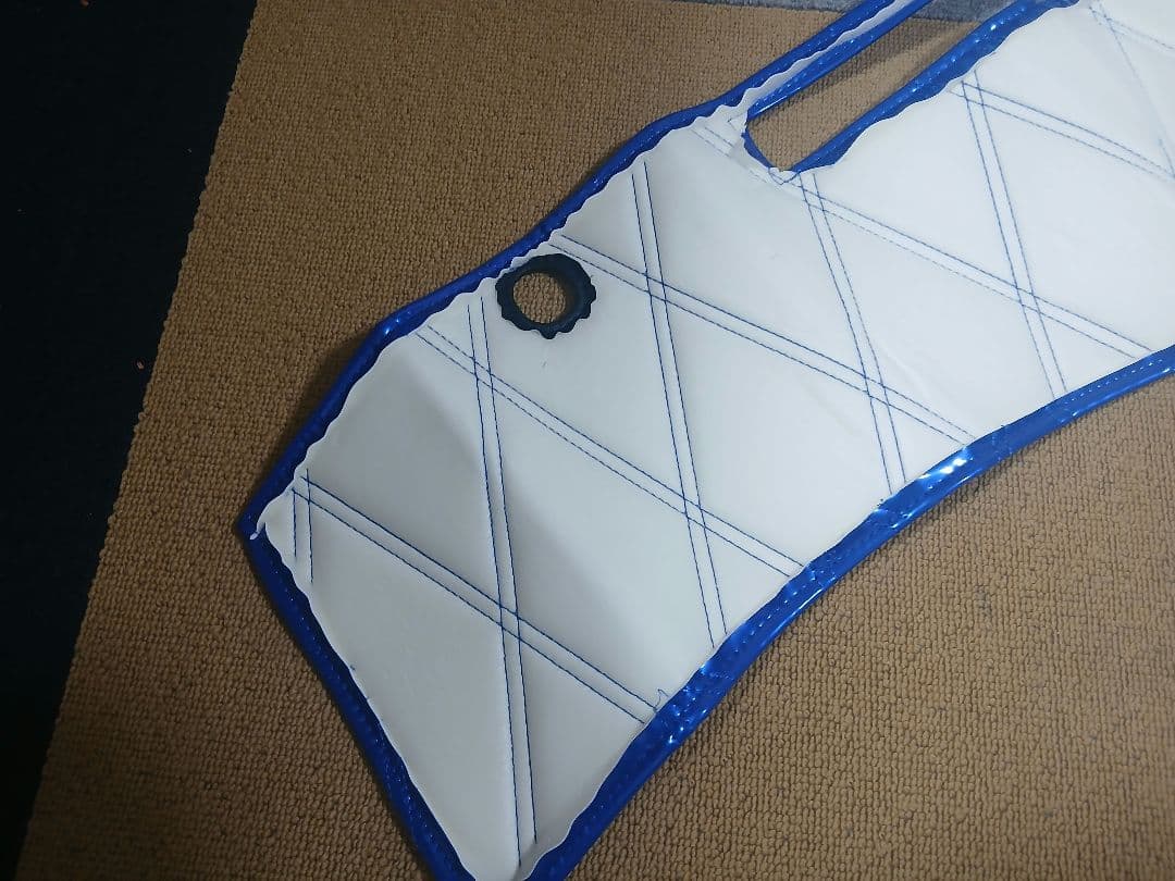 ✨新品　ファイブスターギガ　ダッシュマット　デコトラ　真月光　ブルー/青色　雅✨