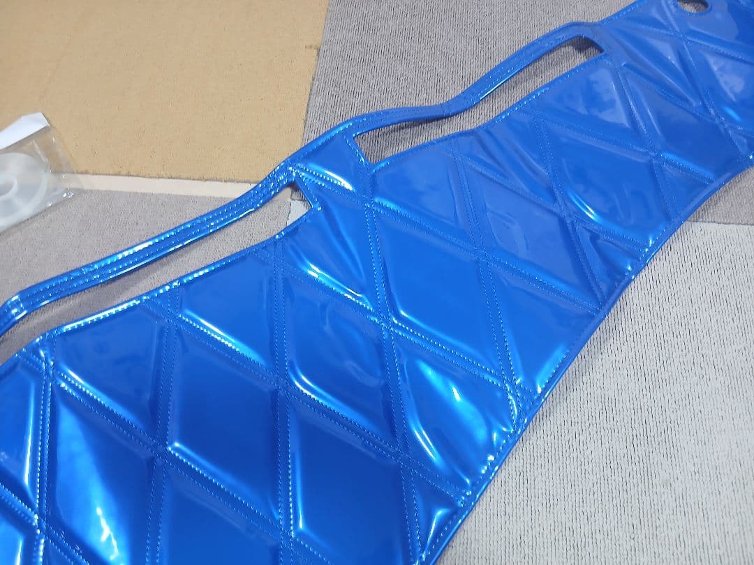 ✨新品　ファイブスターギガ　ダッシュマット　デコトラ　真月光　ブルー/青色　雅✨