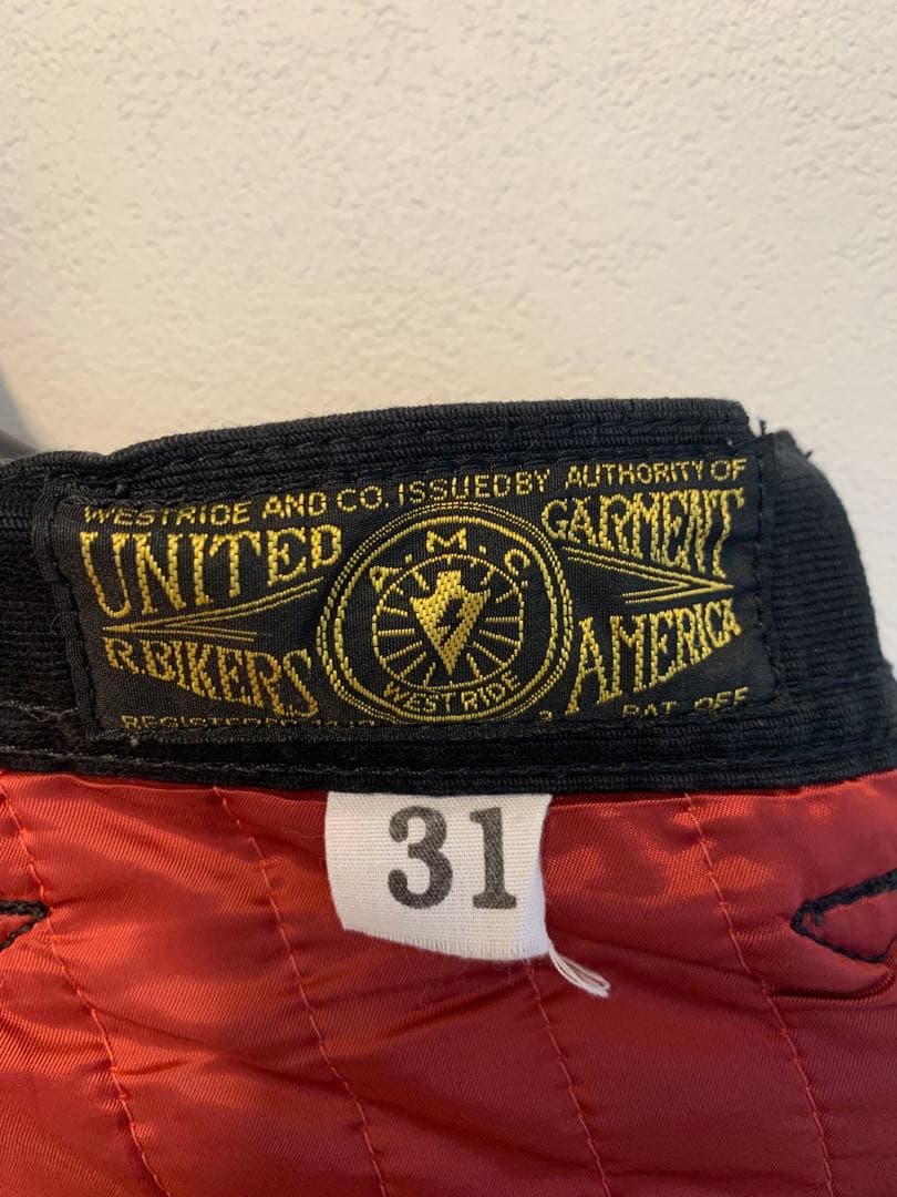 ウエストライド COMFORMAX PADD MOTO PANTS 31インチ