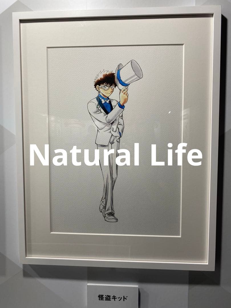 怪盗キッド⭐️名探偵コナン展30周年複製原画