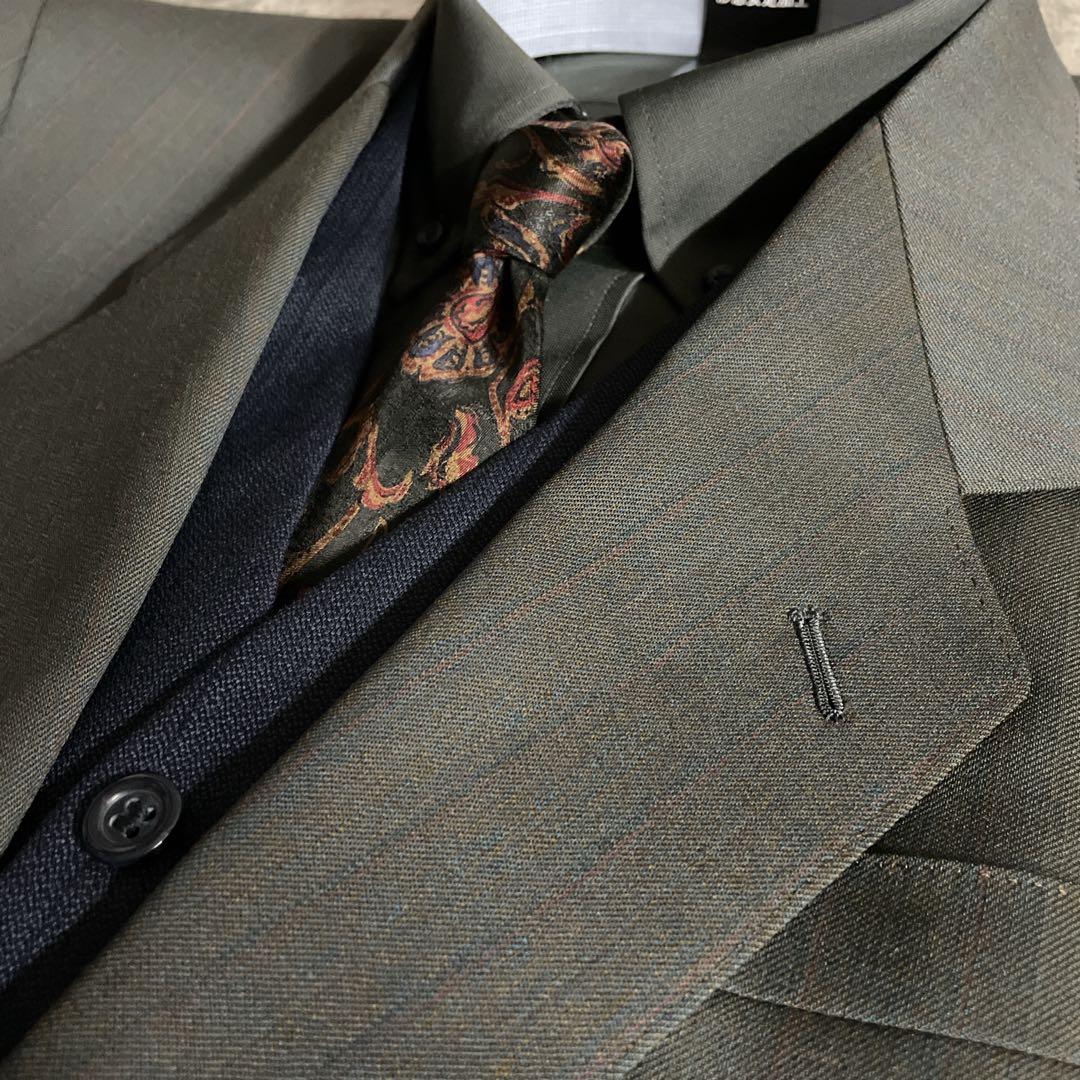 希少 オッドベスト Tiffany ティファニーネクタイ 3ピーススーツコーデ