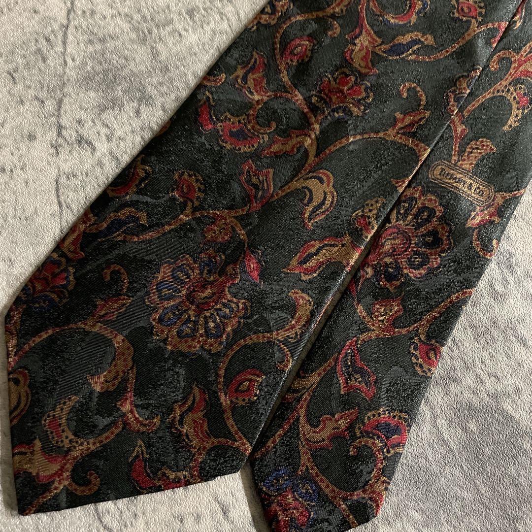 希少 オッドベスト Tiffany ティファニーネクタイ 3ピーススーツコーデ