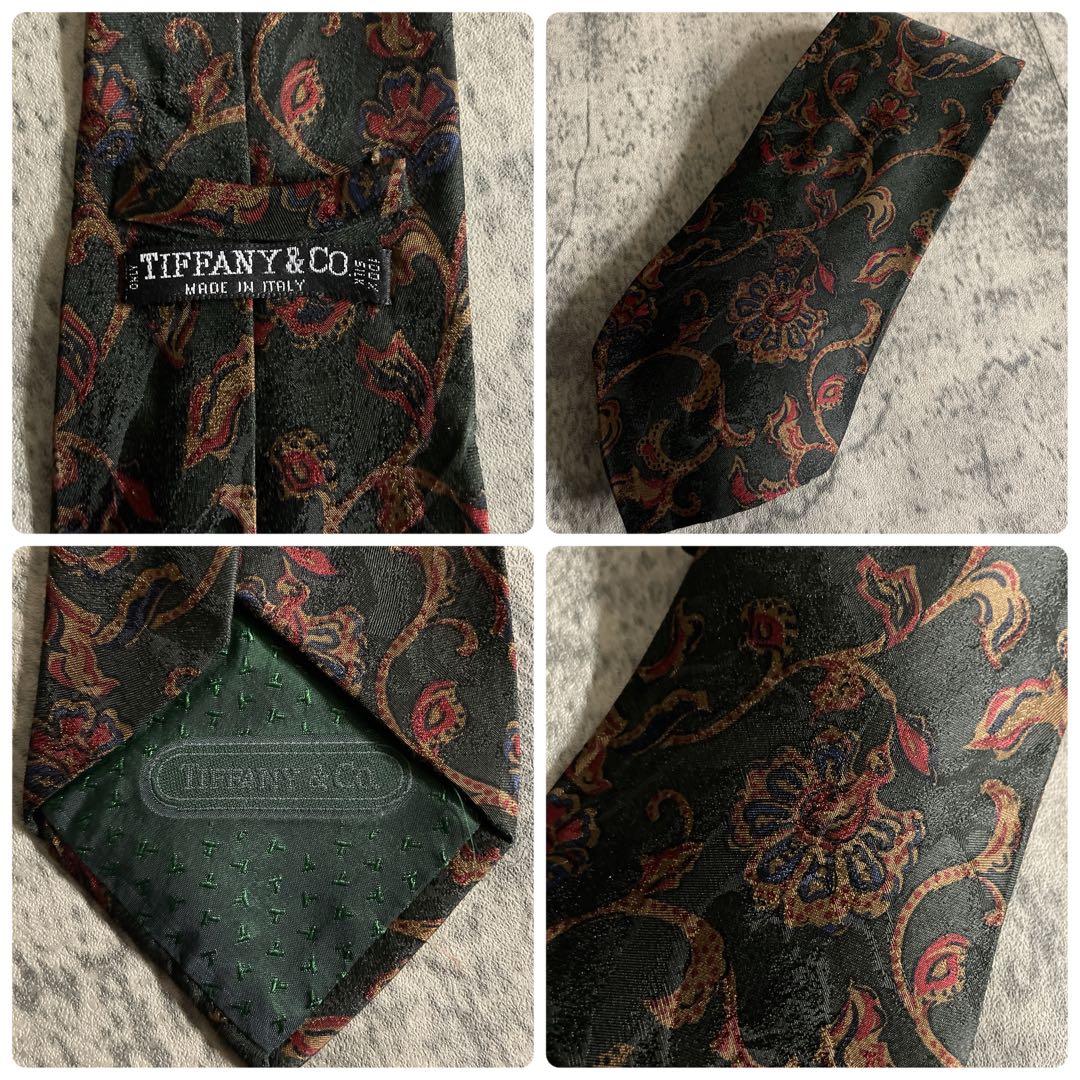 希少 オッドベスト Tiffany ティファニーネクタイ 3ピーススーツコーデ