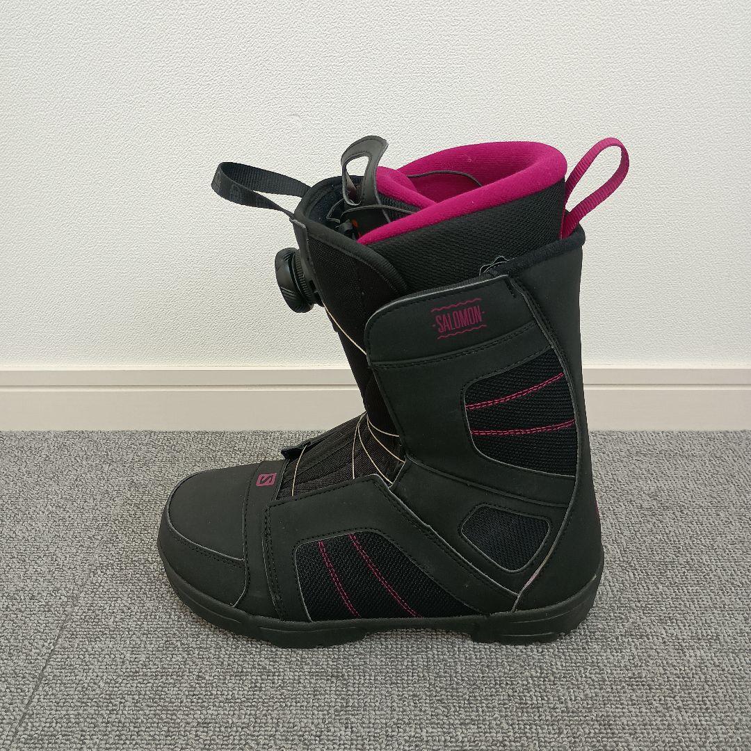 SALOMON スノーボードブーツ 24cm SCARLET BOA サロモン