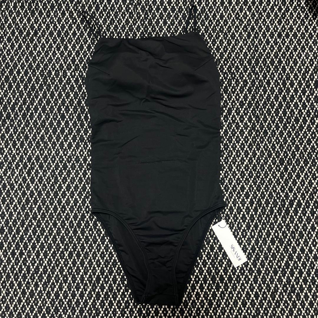 SISANDI MIES CLASSIC ワンピース水着 ミッドナイトブラック