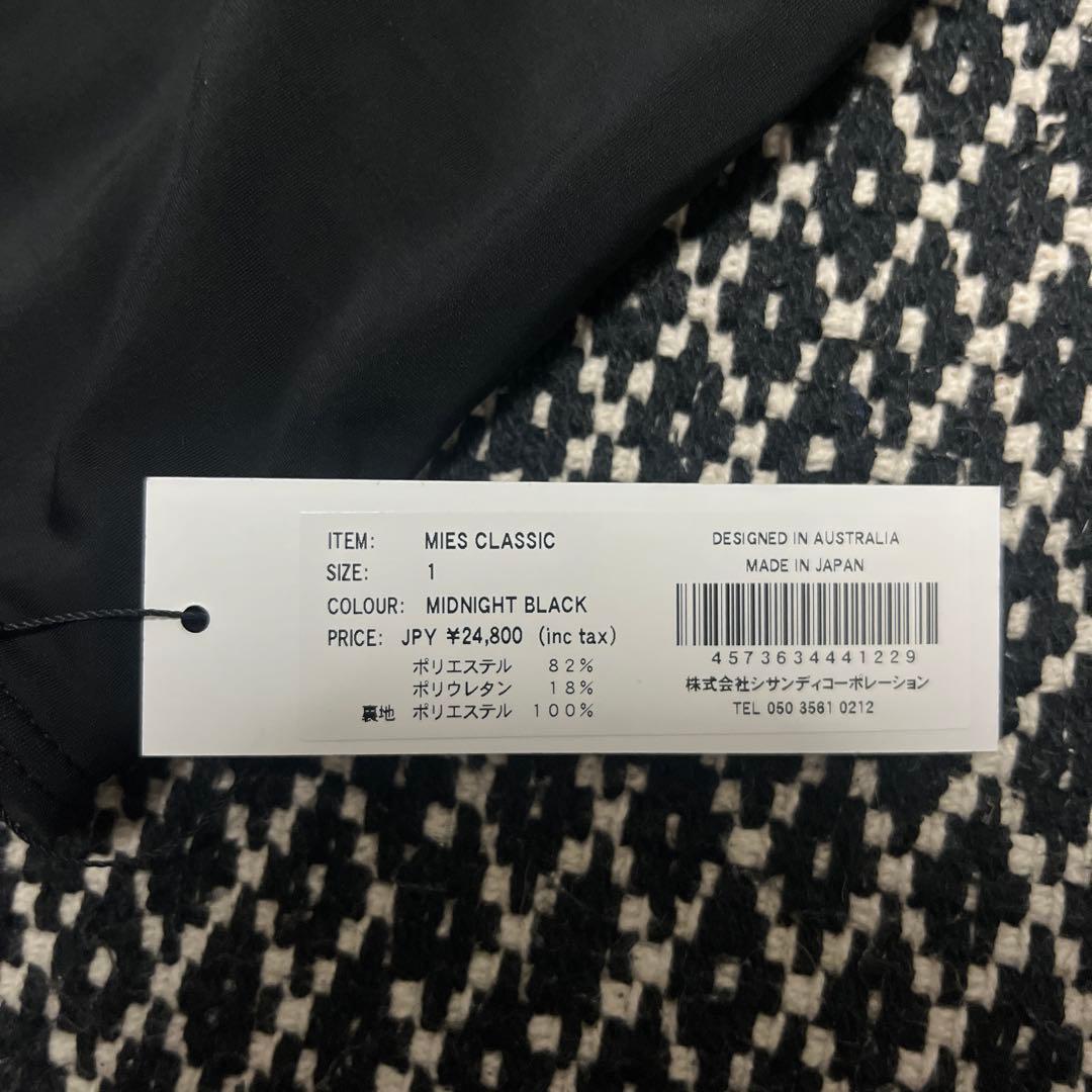 SISANDI MIES CLASSIC ワンピース水着 ミッドナイトブラック