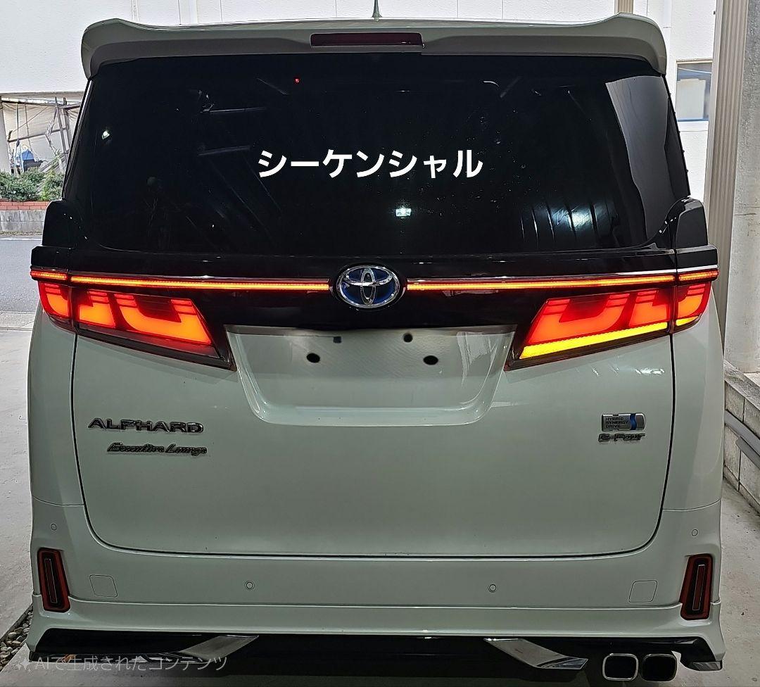 アルファード ヴェルファイア 30 後期 テールランプ