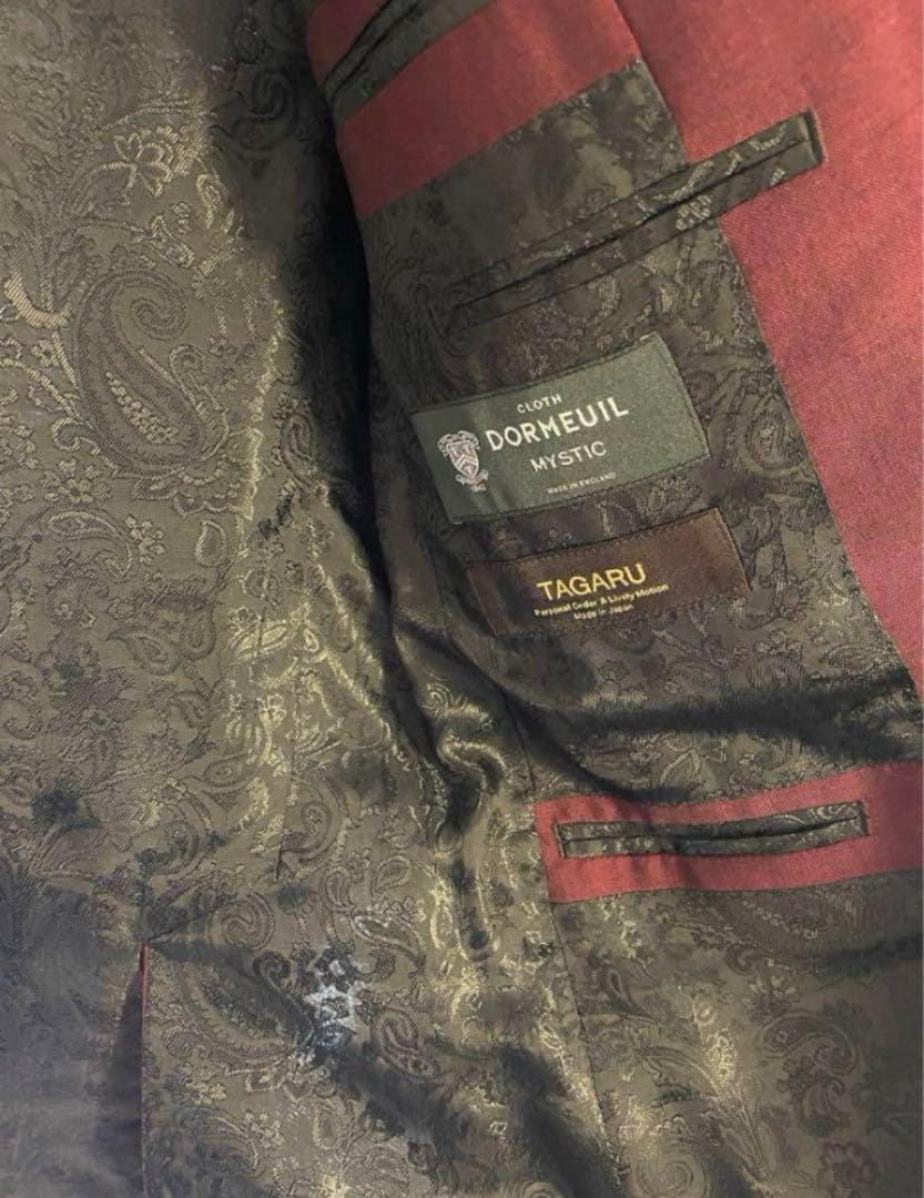 セットアップ　スーツ　オーダーメイド　ヴィンテージ スリーピース