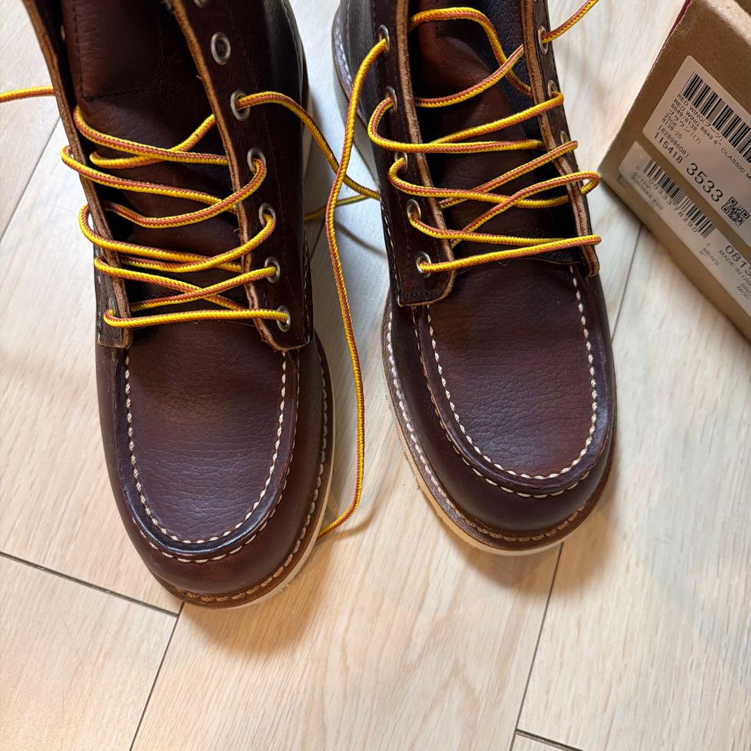 し*け様 希少❣️新品未使用❣️レッドウィング　クラシックモック