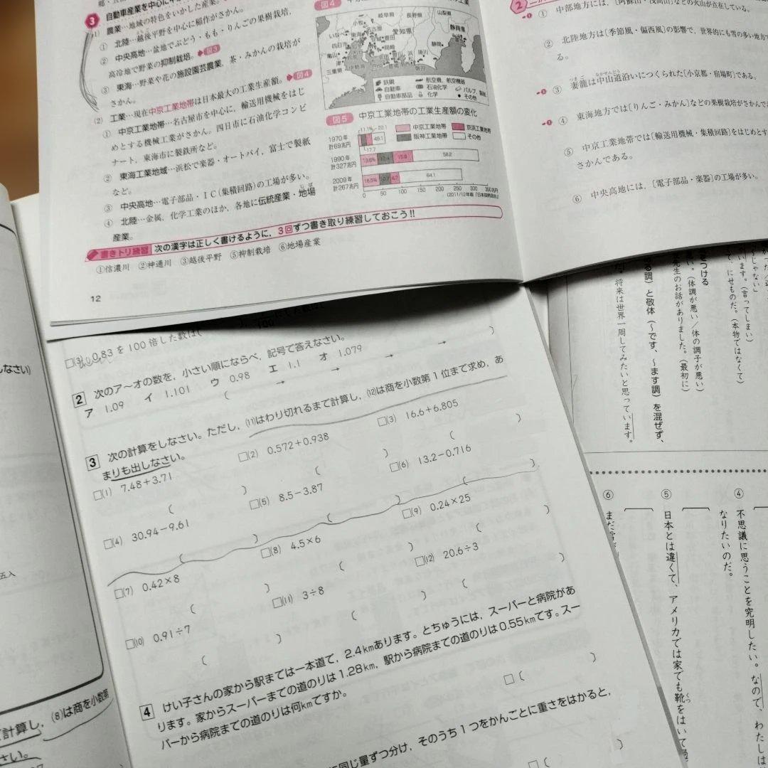 ena 小5 テキスト　パースペクティブ　本科・講習　1年分フルセット