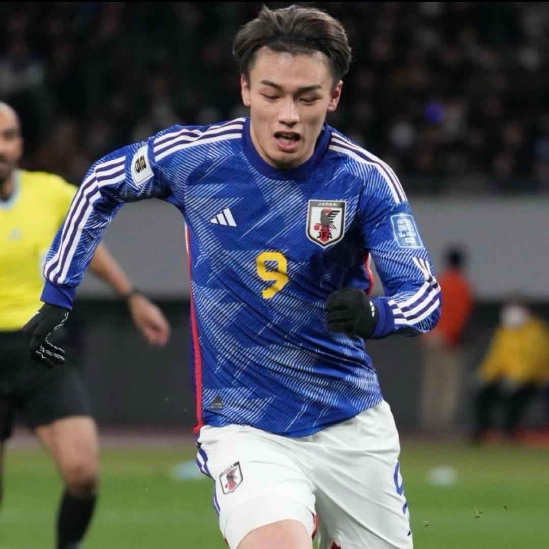 日本代表 上田綺世 2022/24 選手用 ユニフォーム フェイエノールト