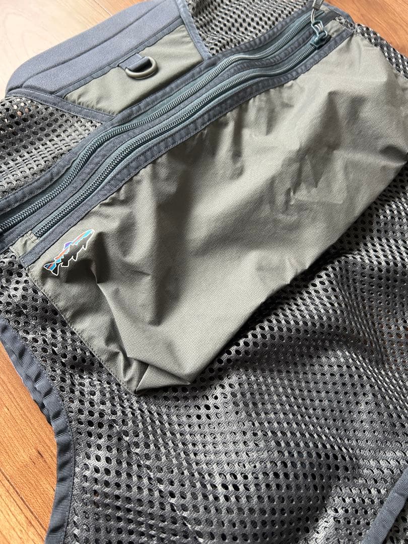 パタゴニア フィッシングベスト L/XLサイズ メッシュマスター