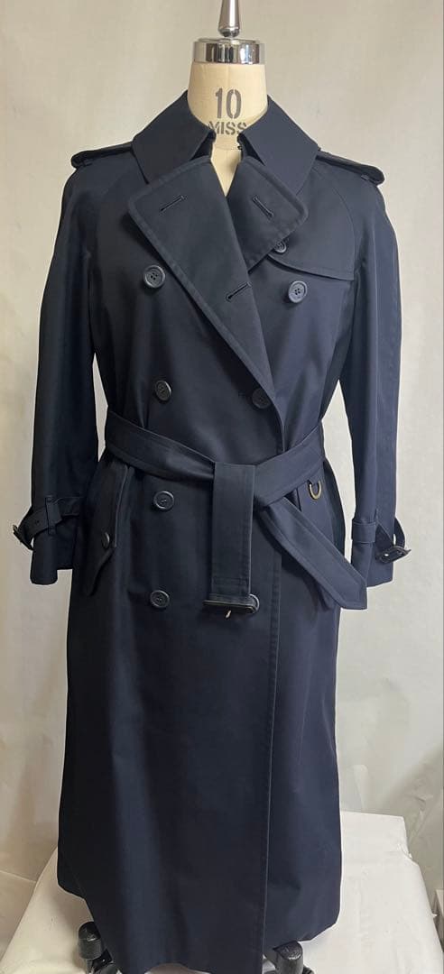 BURBERRY バーバリーズ トレンチコート ネイビー ヴィンテージ