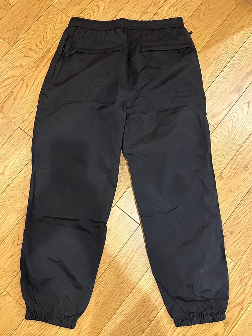 Ennoy エンノイ　黒 ナイロントラックパンツ