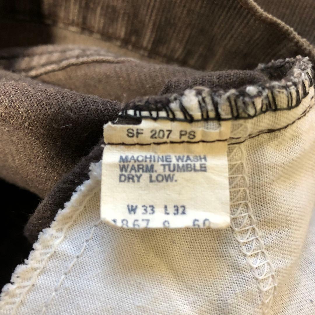 USA製 80s リーバイス 517-1528 コーデュロイ ブーツカットパンツ