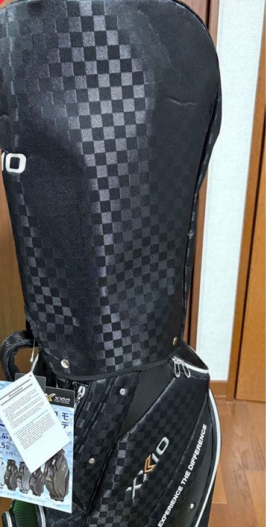XXIO ゼクシオ　超軽量キャディバッグ ブラック