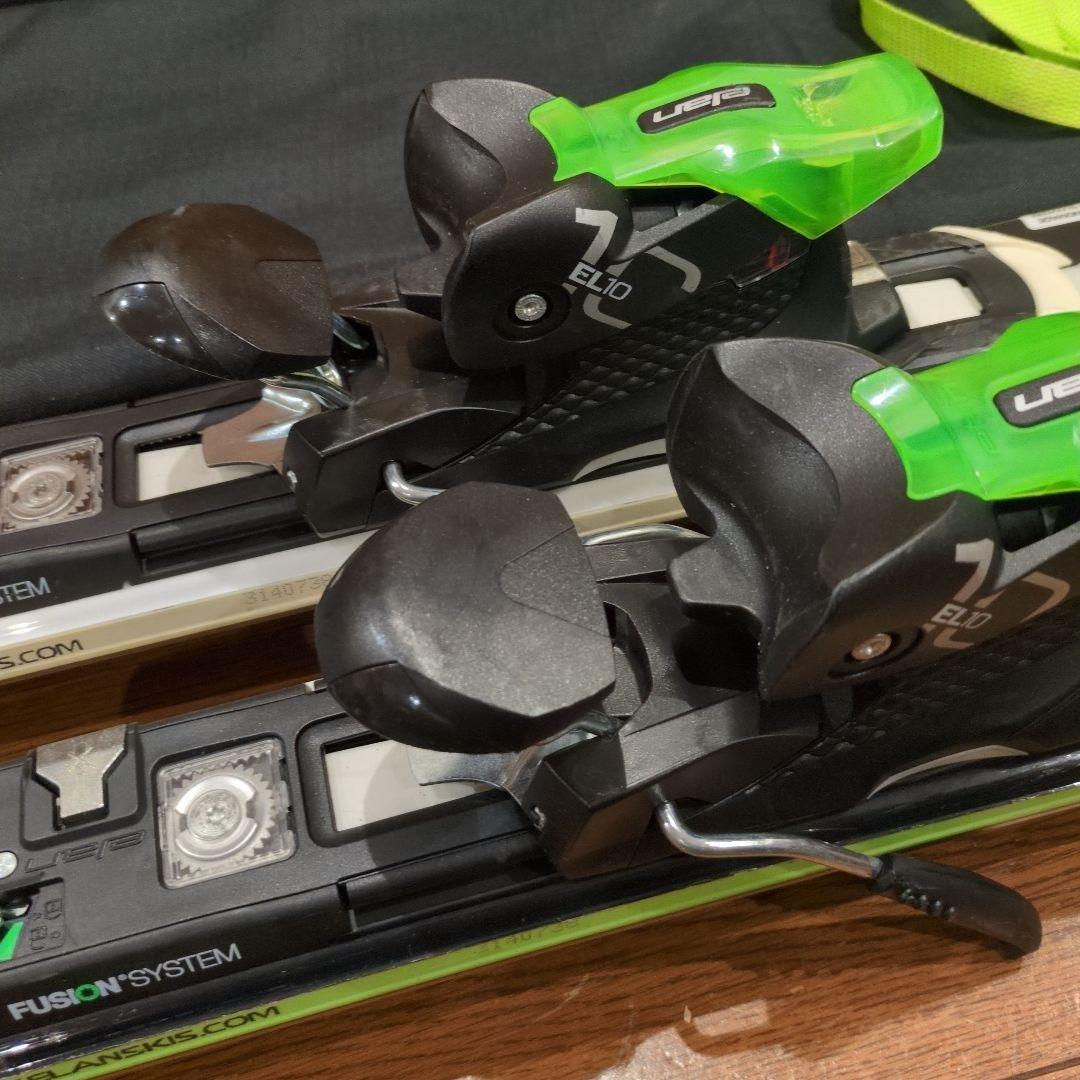 elan AMPHIBIO 10 160cmスキー LEKIストック、カバー付