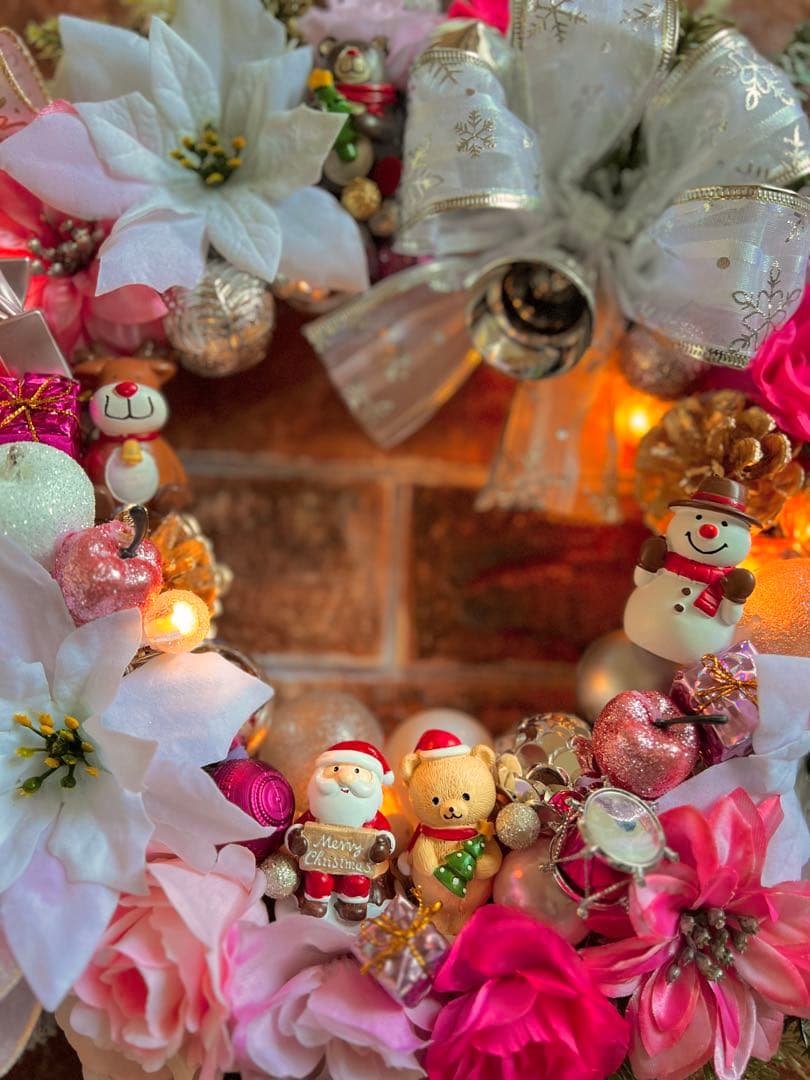 専用 特大 クリスマスリース ハンドメイド 3点 おまとめ