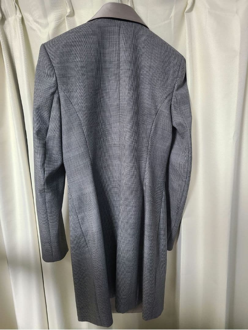 yproject　チェック　ジャケットワンピ