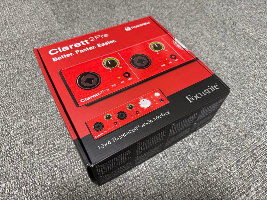 Focusrite Claret 2Pre オーディオインターフェイス