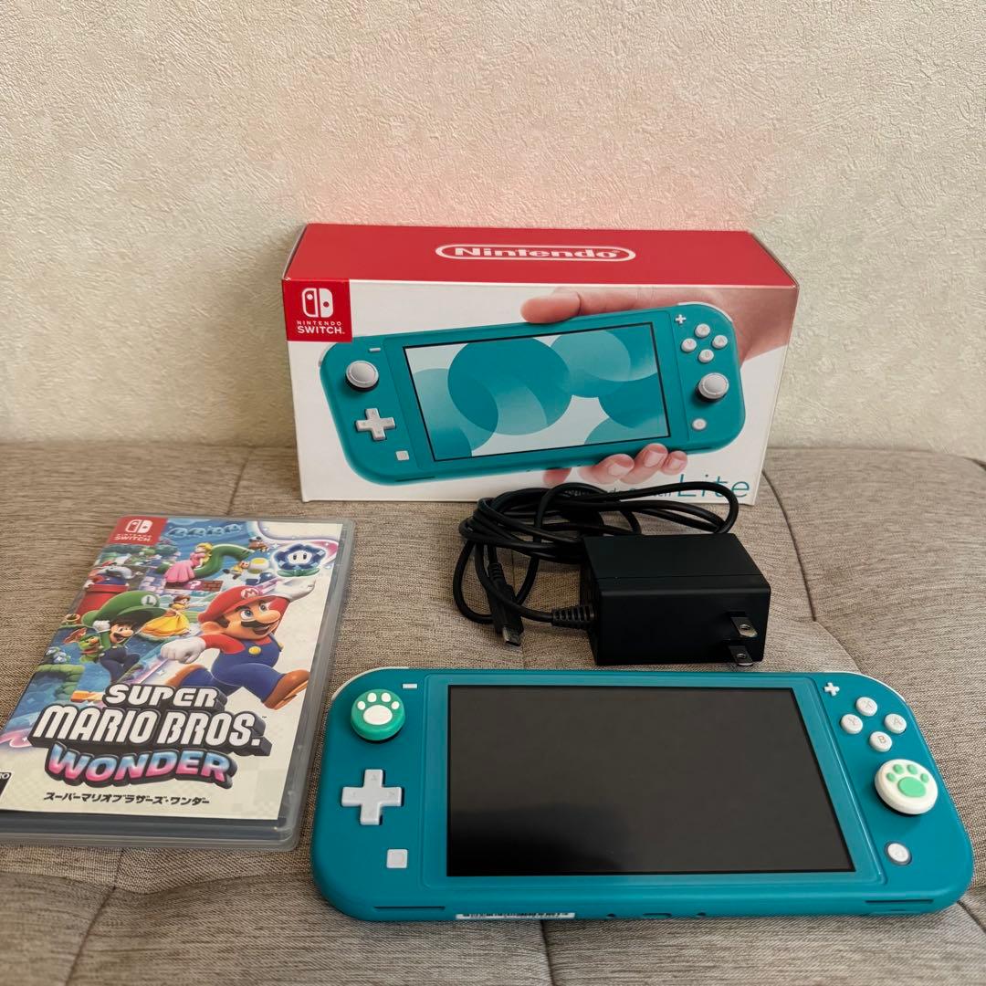 Nintendo Switch Lite ターコイズ 本体 + ソフト