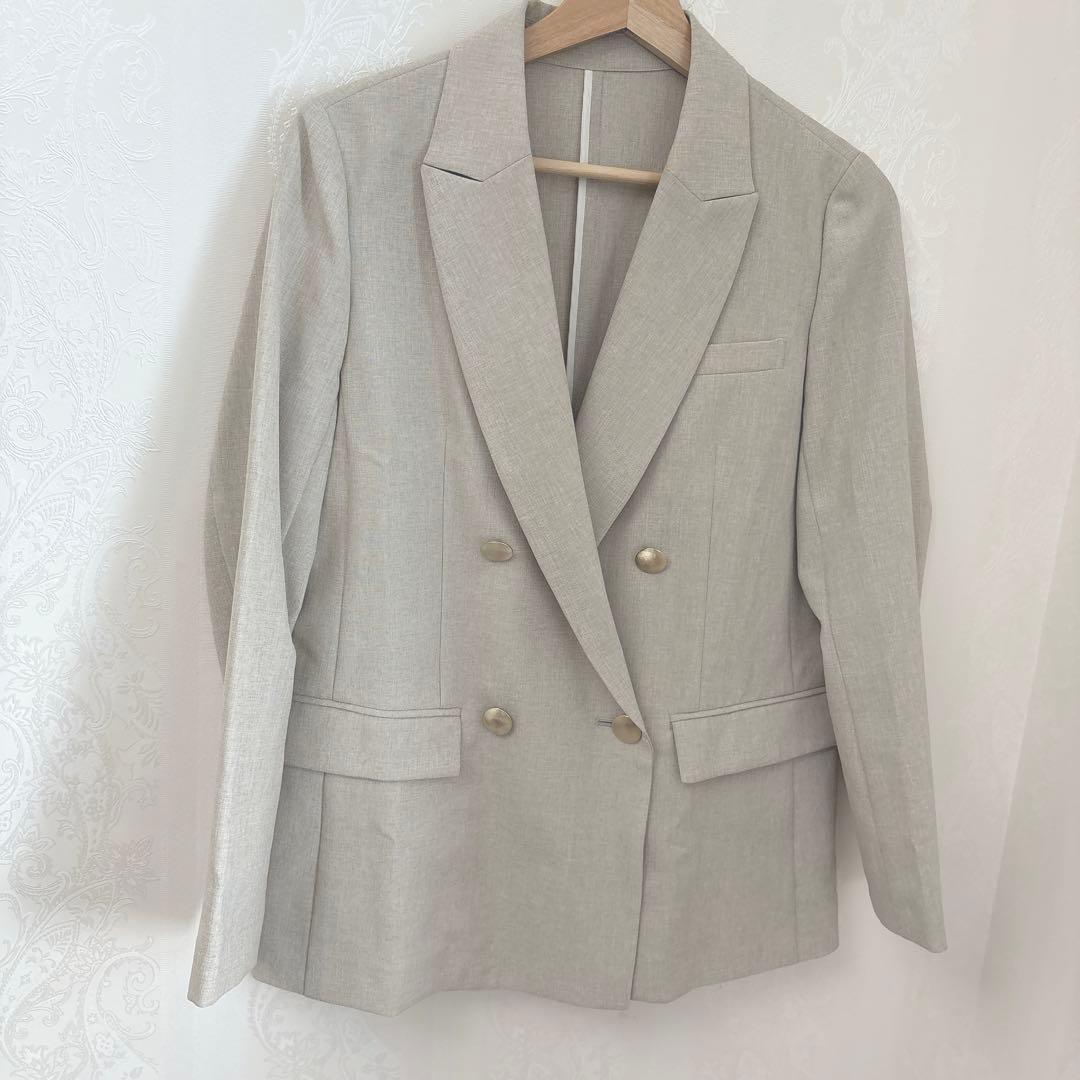 値下げ極美品 NOLLEY'S ウォッシャブルドライシャンブレーダブルジャケット