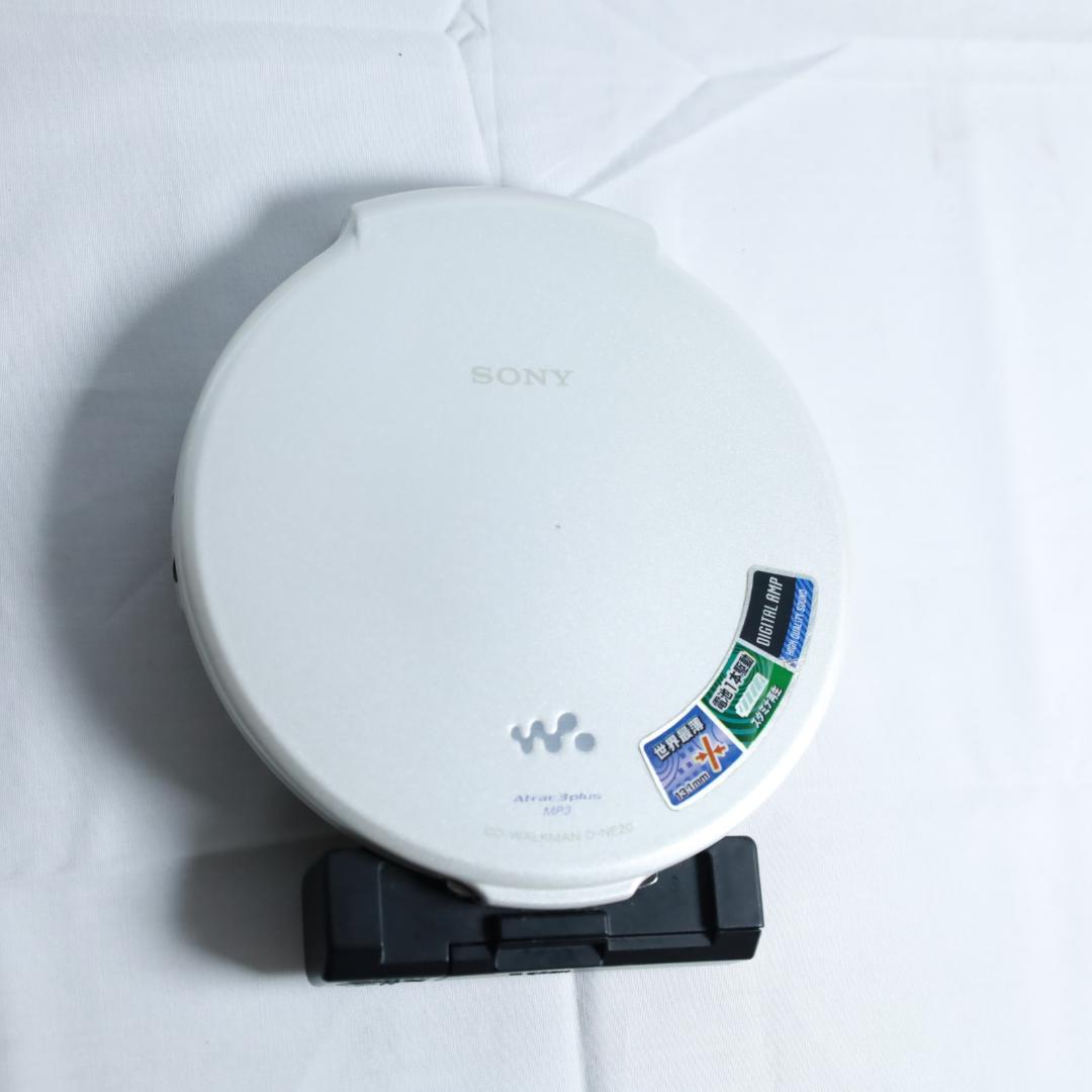 (h) ソニー CDWALKMAN MP3 D-NE20 2005年製　動作OK