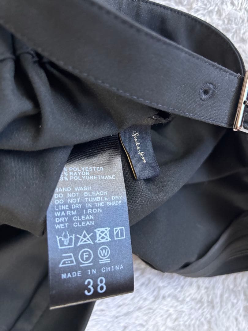 スピック&スパン　ベアオールインワン　ブラック38