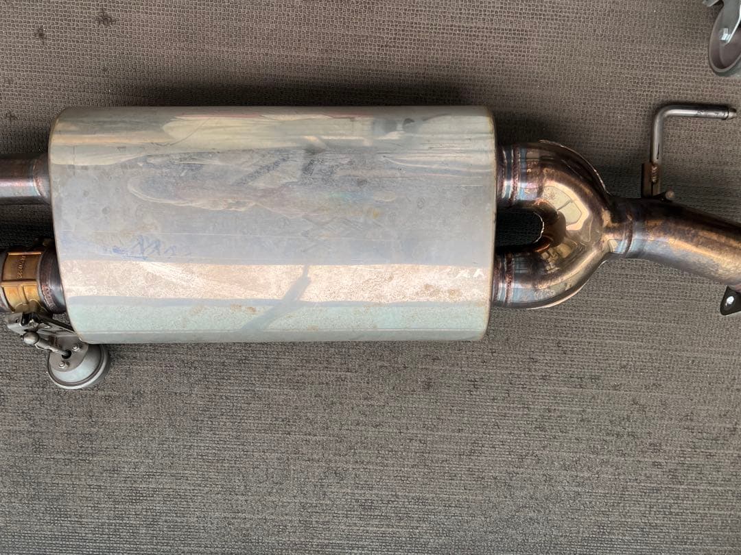 30アルファード　30ヴェルファイア　後期　可変バルブ　マフラー　中間パイプ