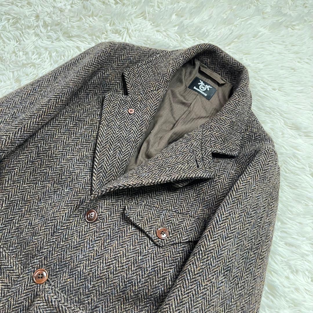 【入手困難】サウンドマン ハリスツイード ノーフォークジャケット くるみボタン